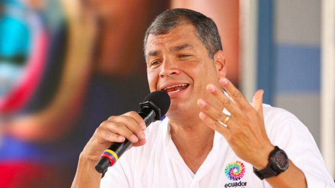 Nanegal (Pichincha), 23 ene 2016.- El Presidente de la República, Rafael Correa, presentó su informe semanal de actividades desde la localidad de Nanegal, donde cientos de ciudadanos asistieron para escuchar al Primer Mandatario. Foto:Eduardo Santillán T./Presidencia de la República