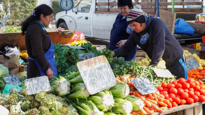 Chile inflación feria libre