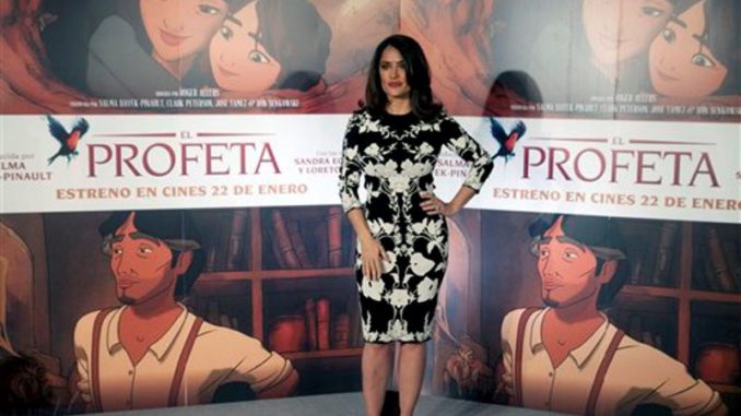 Salma Hayek el profeta