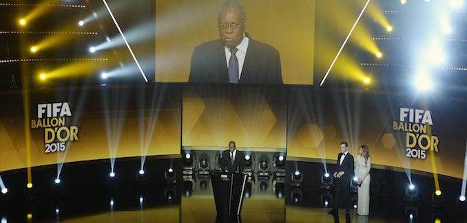 CEREMONIA DE ENTREGA DEL BALÓN DE ORO 2015