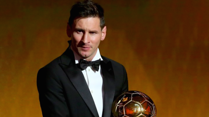messi balon de oro 2015