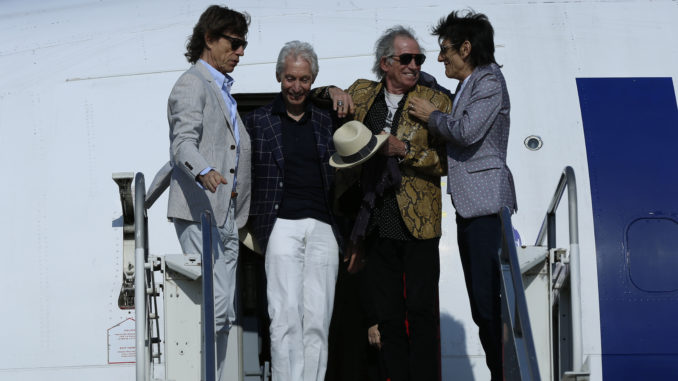 LOS ROLLING STONES LLEGAN A URUGUAY