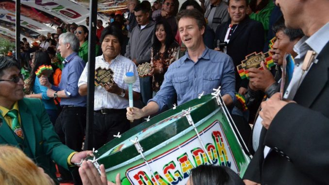 Edward Norton carnaval de oruro