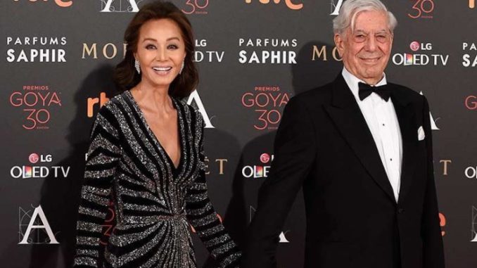 Isabel y mario en los Goya