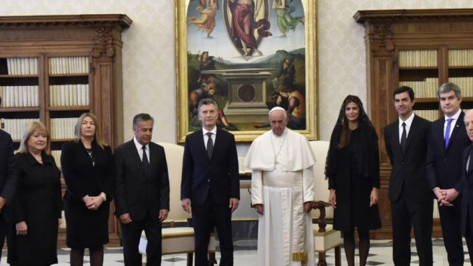 Macri y el papa