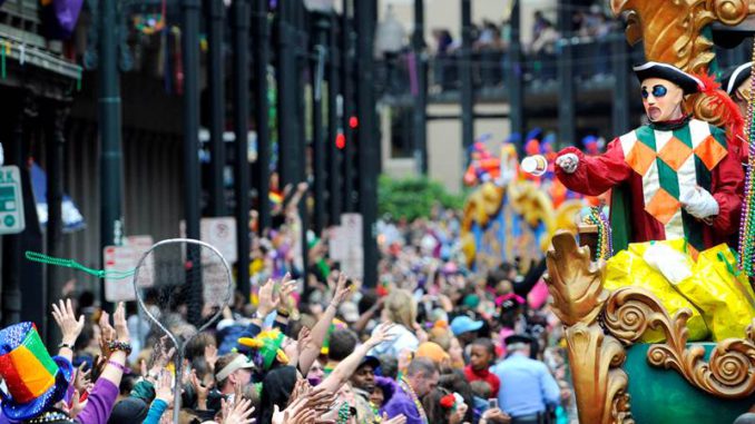 Mardi Gras 2016 arlequin