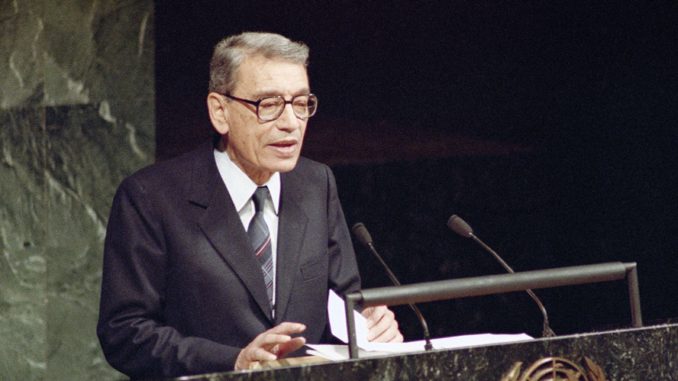 BOUTROS GHALI-DECESO