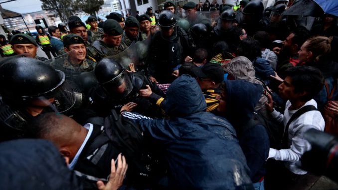 erdogan protestas quito