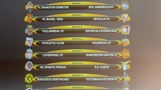 SORTEO DE LA LIGA EUROPA