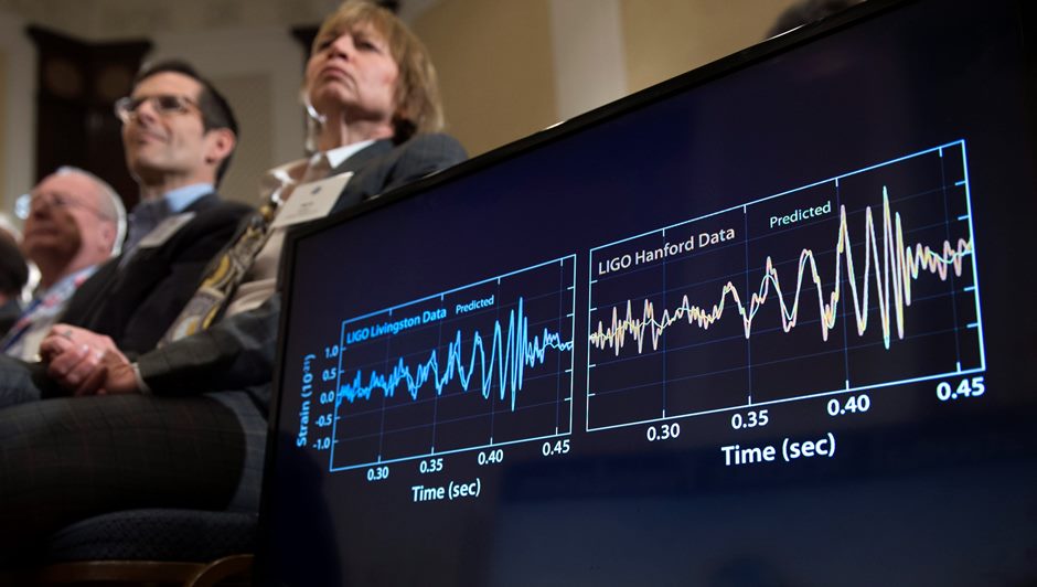 DETECTAN ONDAS GRAVITACIONALES 100 AÑOS DESPUÉS DE QUE EINSTEIN LAS PREDIJERA