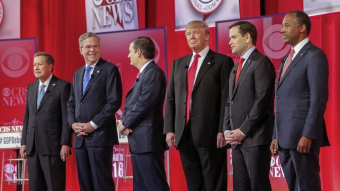 Republican Presidential Debate in Greenville, South Carolina, USA