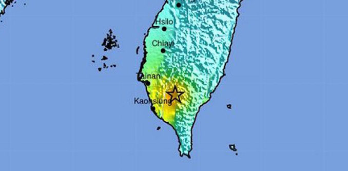 6.4 magnitude earthquake detected in Taiwan
