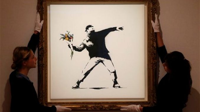 Banksy cuadro