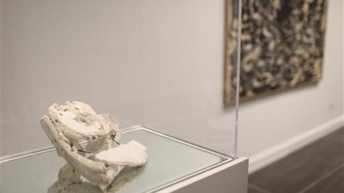 Escultura Jackson Pollock