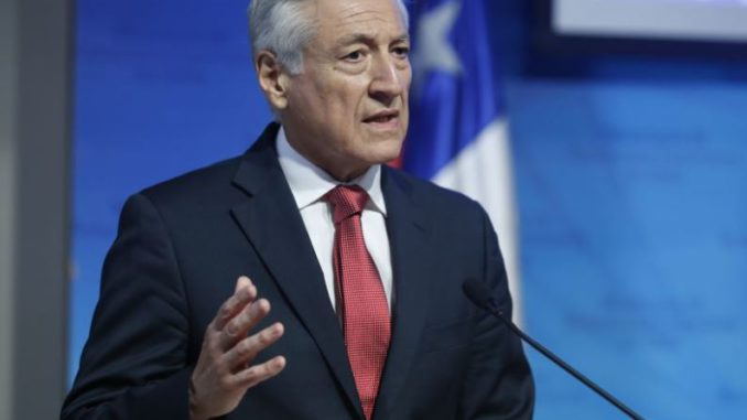Ministro de Relaciones Exteriores las gentiones de Chile ante demanda maritima