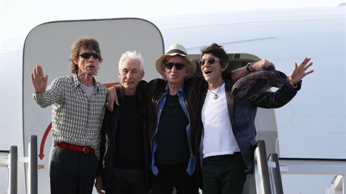 Los rolling stone llegan a Cuba