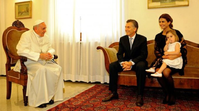Mauricio Macri papa Francisco