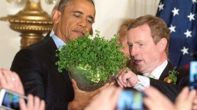 Obama dia de san patricio