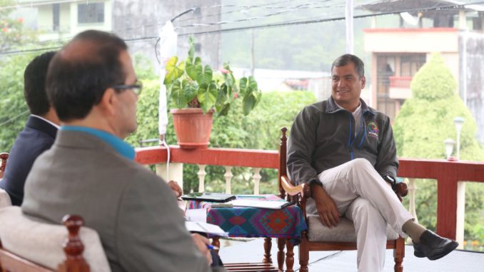 correa reelección morona