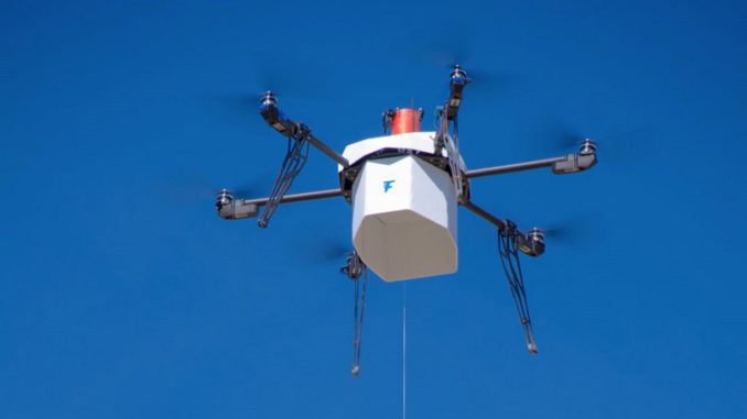 dron entrega envío en Nevada