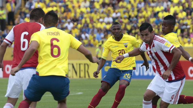 ECUADOR, Quito, (2016/03/24). Ecuador vs Paraguay. FOTOS API / JUAN CEVALLOS.