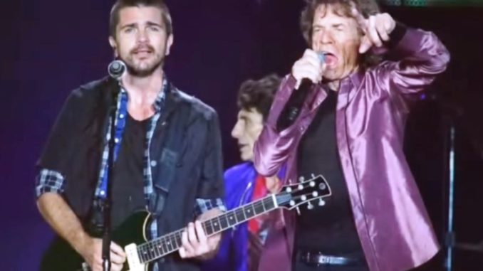 juanes con rolling stones