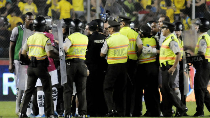 juez de linea agredido