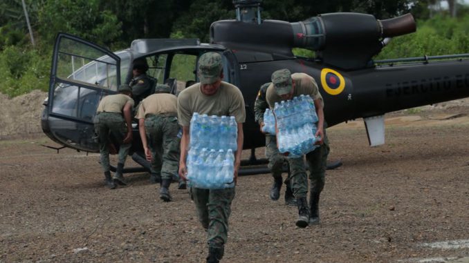 militares agua