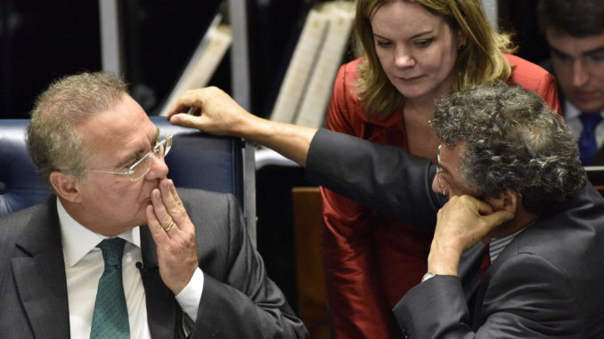 SESIÓN DEL SENADO PARA DEFINIR JUICIO POLÍTICO A ROUSSEFF