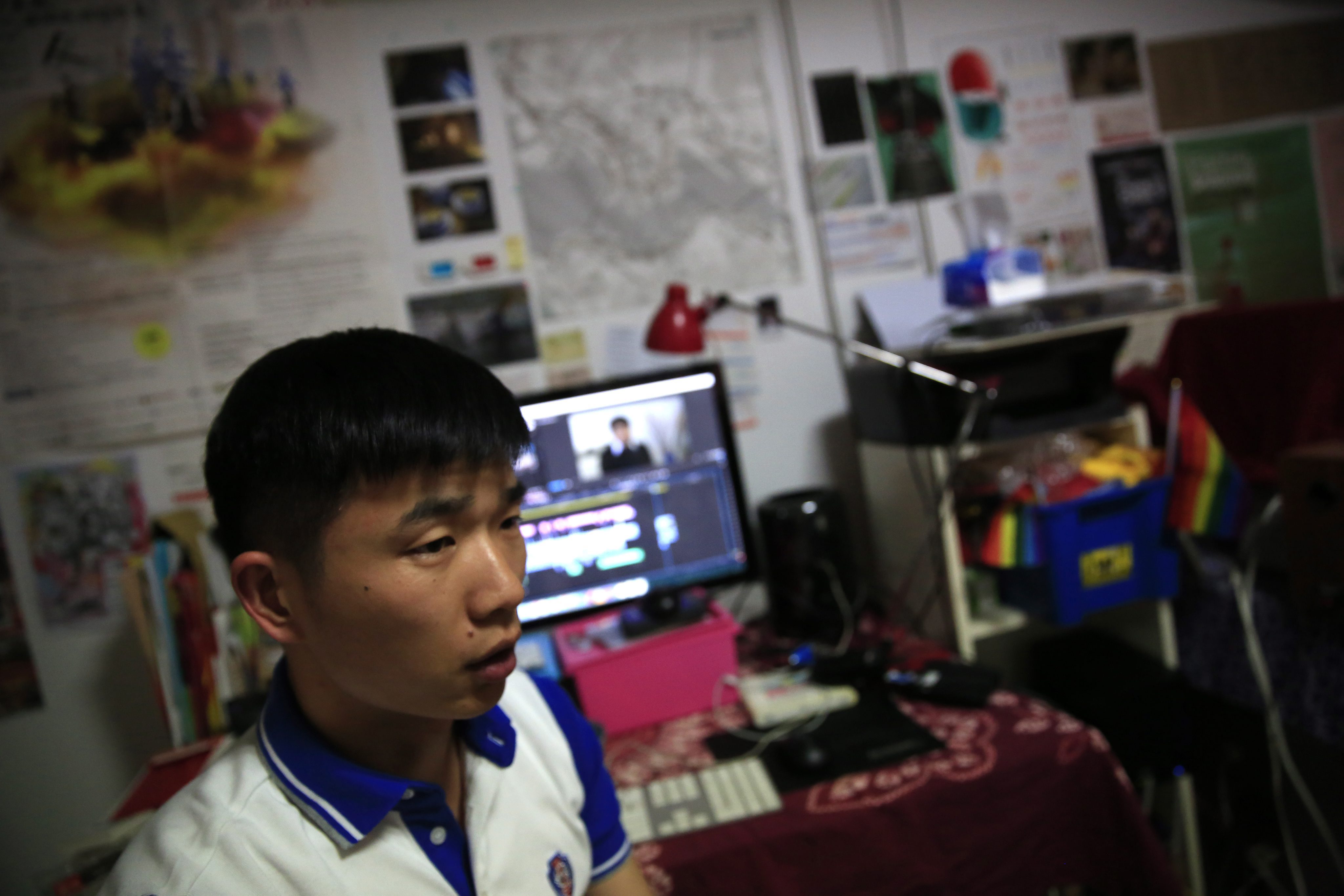 Chinese gay filmmaker and activist Fan Popo