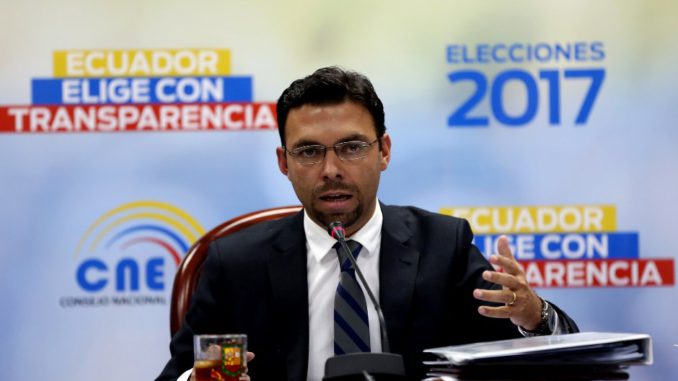Juan pablo pozo cne