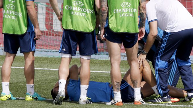 ENTRENAMIENTO REAL MADRID