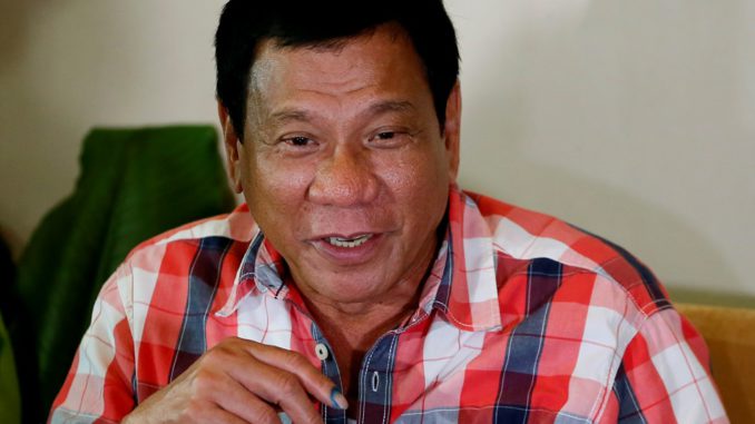 FILIPINAS-DUTERTE IGLESIA