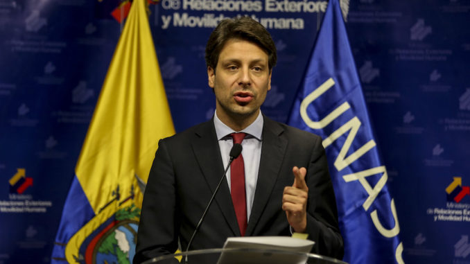 ECUADOR DICE QUE COMITÉ DE DDHH DE ONU RECHAZÓ ALEGATO DE EXBANQUEROS CONDENADOS