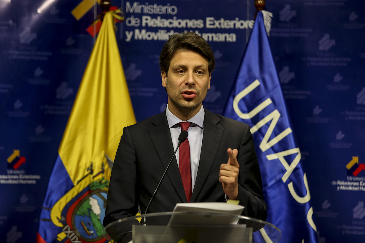 ECUADOR DICE QUE COMITÉ DE DDHH DE ONU RECHAZÓ ALEGATO DE EXBANQUEROS CONDENADOS