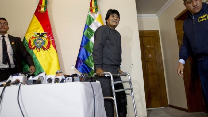 BOLIVIA-MORALES