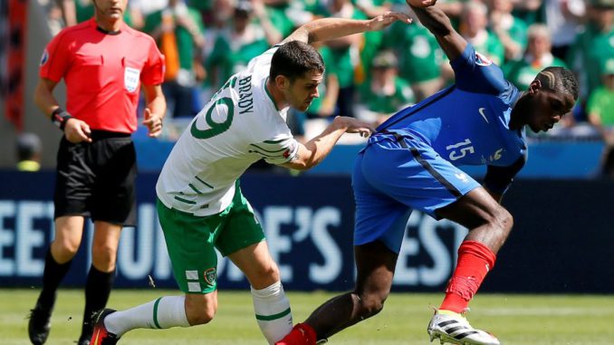 Round of 16 France vs Ireland