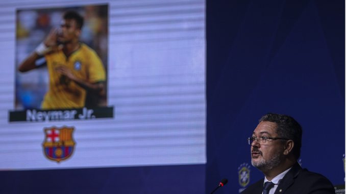 Brasil anuncia equipo olímpico con Neymar y veterano portero Fernando Prass