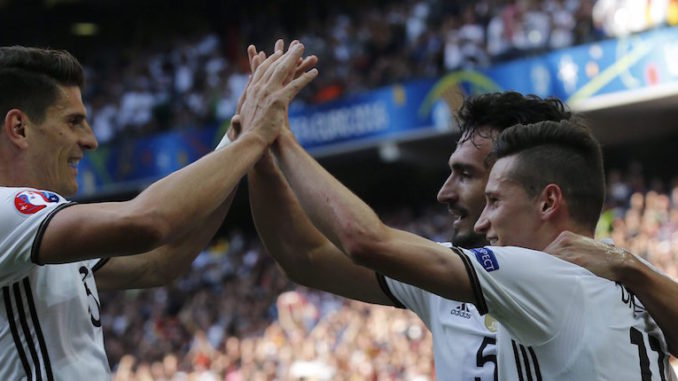 Round of 16 Germany vs Slovakia