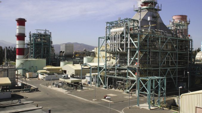 planta de generación eléctrica