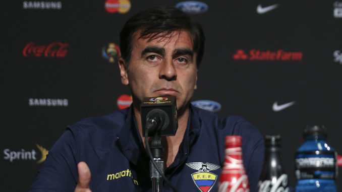 RUEDA DE PRENSA DE LA SELECCIÓN DE FÚTBOL DE ECUADOR EN SEATTLE