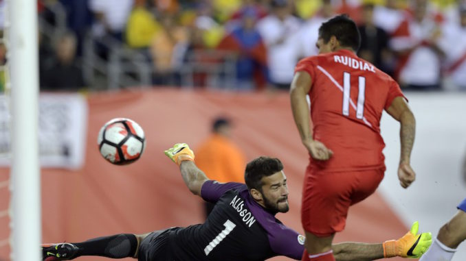 Raul Ruidiaz, Alisson