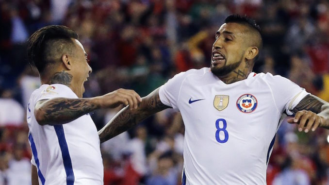 Arturo Vidal,Eduardo Vargas