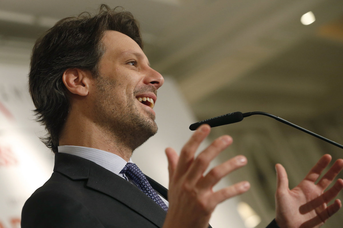 EL MINISTRO DE EXTERIORES DE ECUADOR, GUILLAUME LONG, EN EL FORO AMÉRICA