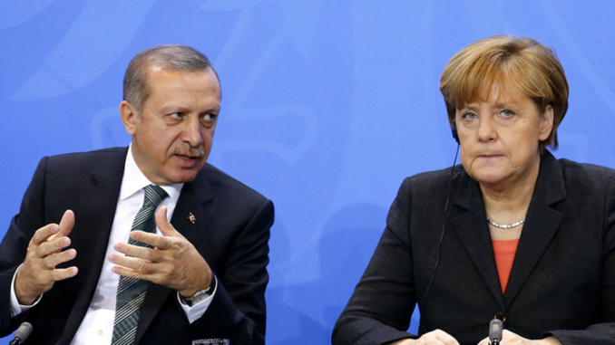 Erdogan y Merkel