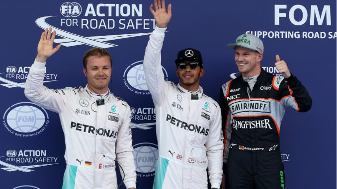 Nico Rosberg,Lewis Hamilton,Nico Huelkenberg