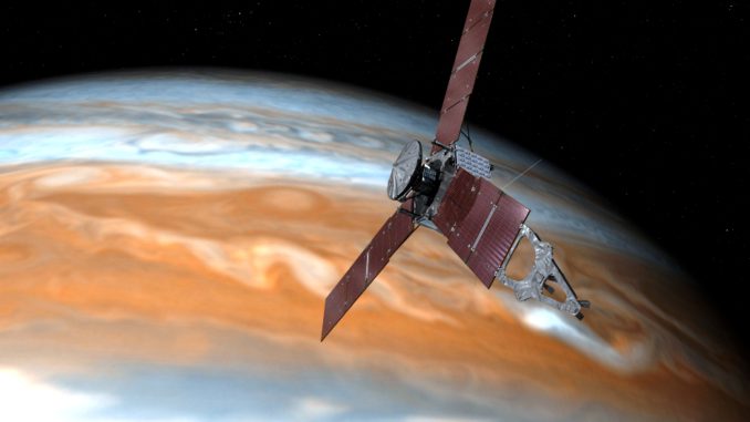 Juno sobre Júpiter