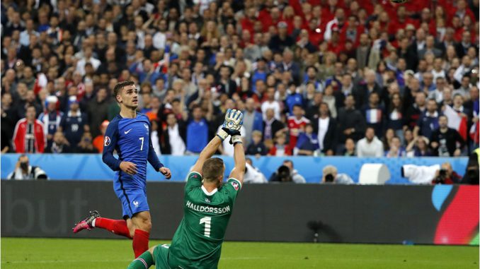 Quarter final France vs Iceland