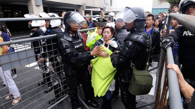policia final libertadores