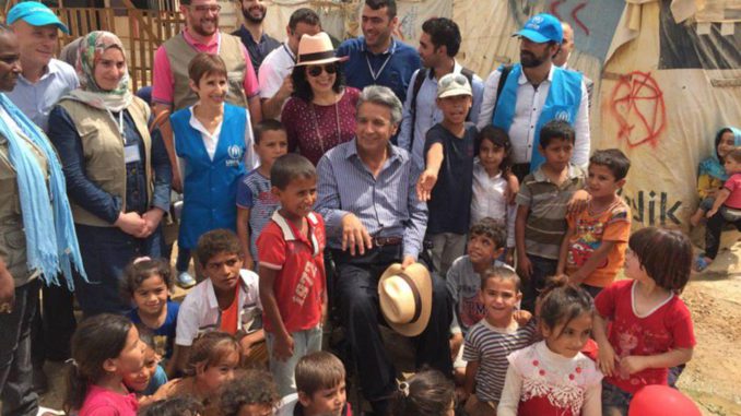Lenín Moreno acnur